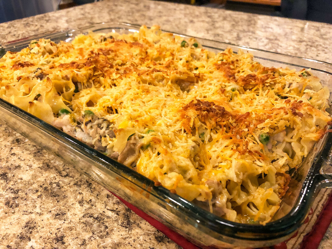 Tuna Noodle Casserole.